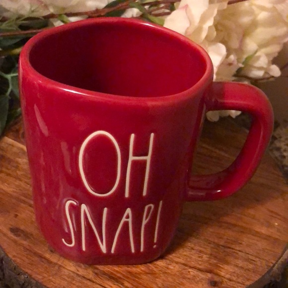 🆕 2022 Rae Dunn OH SNAP! Holiday Topper mug/cup - Picture 4 of 6